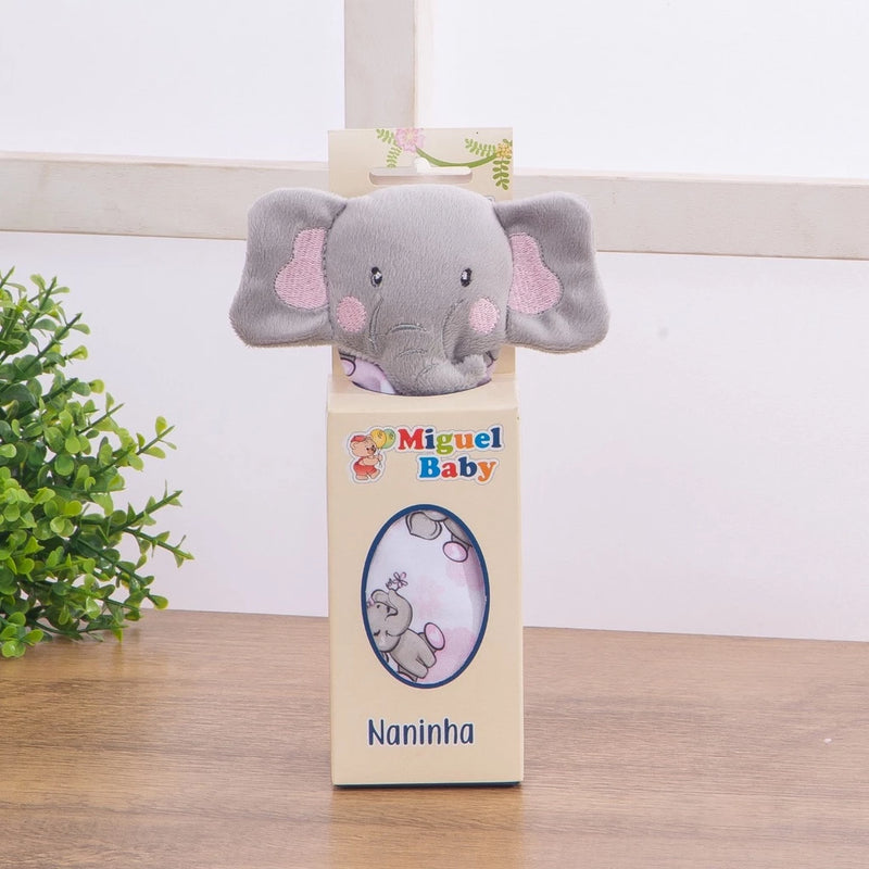 Naninha Para Bebê Com Porta Chupeta