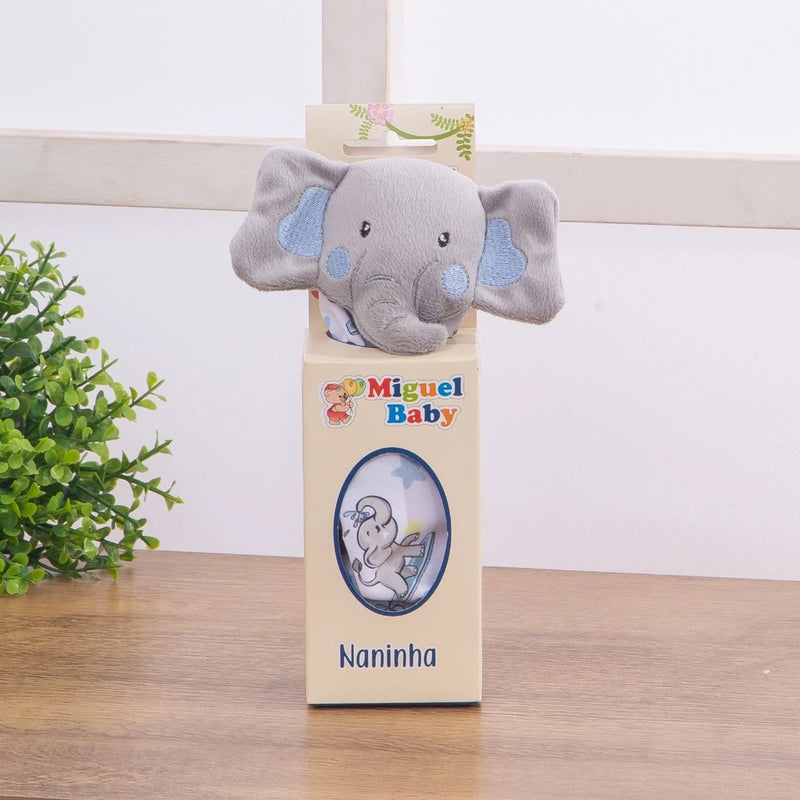 Naninha Para Bebê Com Porta Chupeta