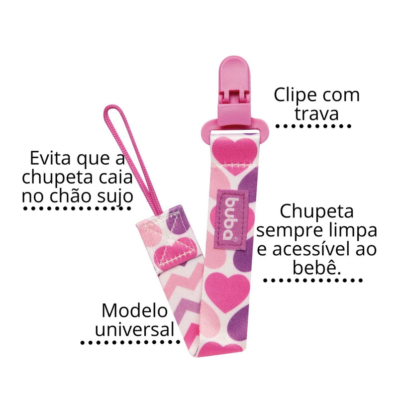 Prendedor de Chupeta Clip - Soothie Avent da Buba