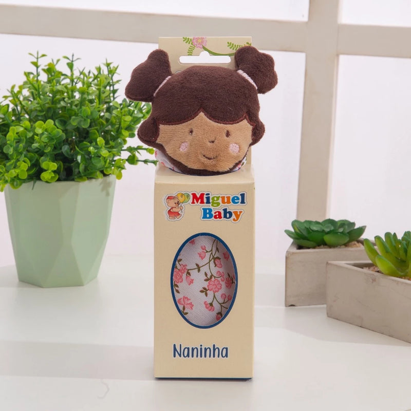 Naninha Para Bebê Com Porta Chupeta