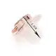 26 Letras Chupeta Luxo Personalizada Rosa/Ouro