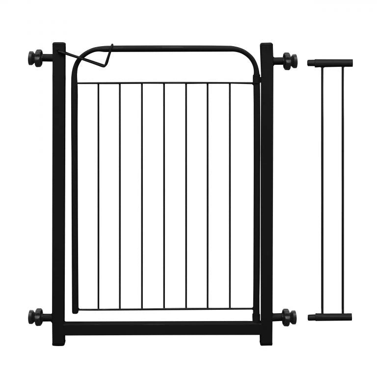 Grade de proteção em portas - 80cm Preto