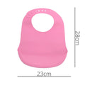 Babador Impermeavel De Silicone Ajustavel Com Bolso Pega Migalhas Western