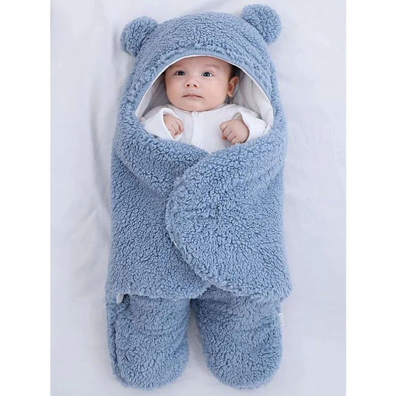 Saco de Dormir pra Bebe Ursinha Menina e Menino Maternidade | 3 CORES DISPONIVEIS