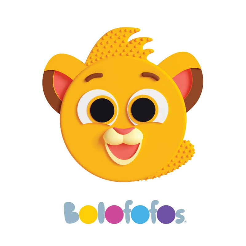 MORDEDOR - BOLOFOFOS -COM TEXTURA PARA MASSAGEAR OS DENTINHOS E CHEIRINHO DE TUTTI-FRUTTI.