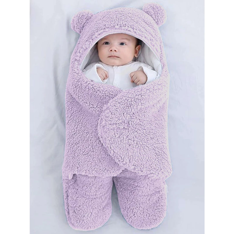 Saco de Dormir pra Bebe Ursinha Menina e Menino Maternidade | 3 CORES DISPONIVEIS
