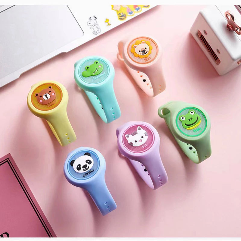 Pulseira Repelente De Mosquitos Com Luz LED