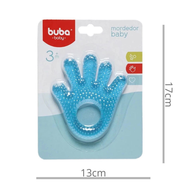 MORDEDOR BEBE MAOZINHA AGUA GELADO ALIVIO GENGIVA BUBA